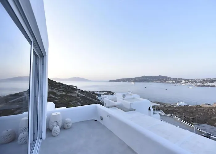 Aethereal With Private Pool And Town Views 빌라 Mykonos Town