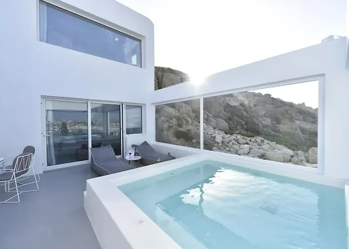Villa Aethereal With Private Pool And Town Views